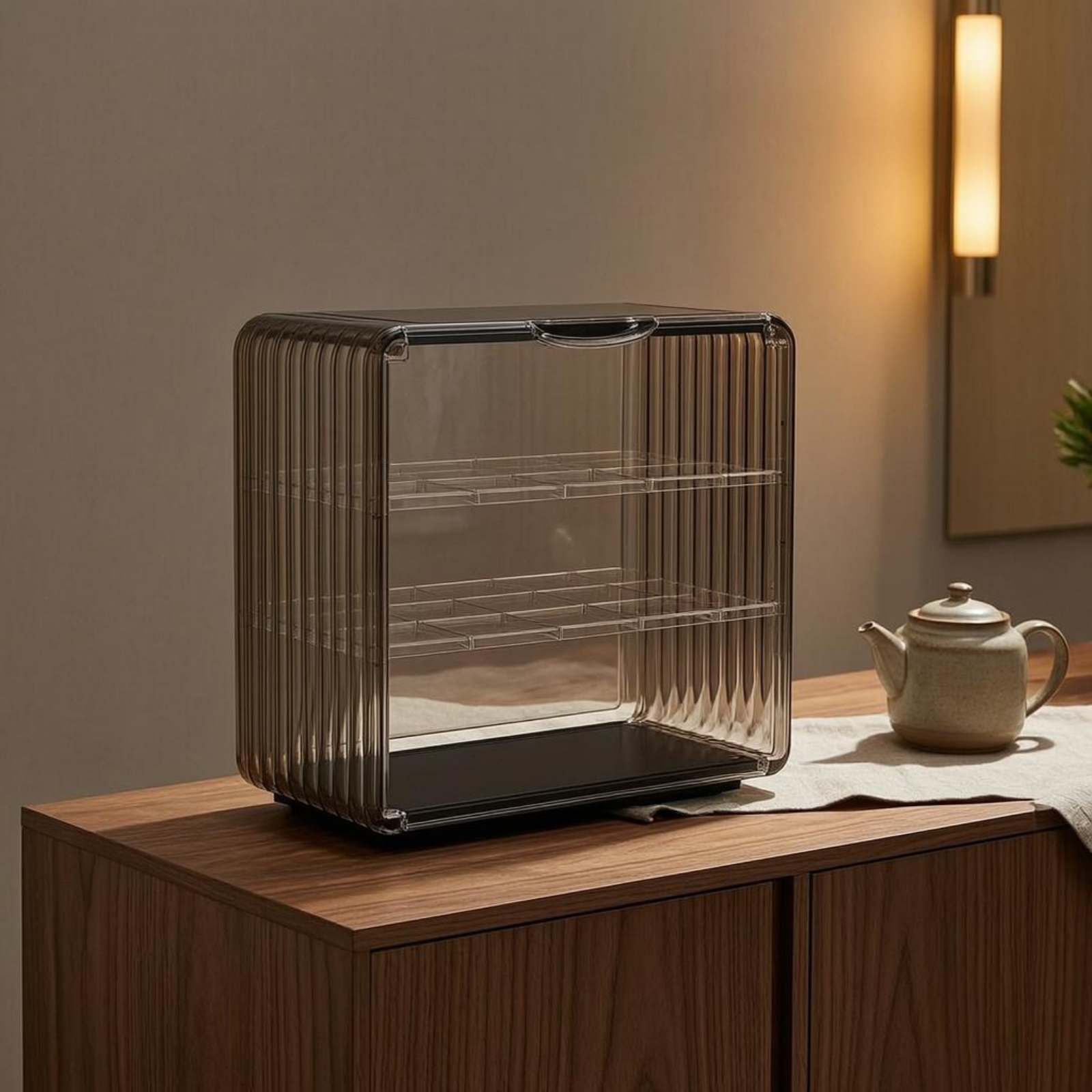 Acrylic Cup Storage Rack Trans - Display Case Acrylic incelemesi ve fiyatı