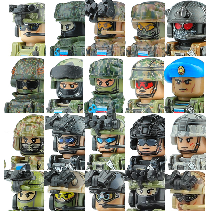 Military Russia Special Forces - Lego Minifigure Holder incelemesi ve fiyatı