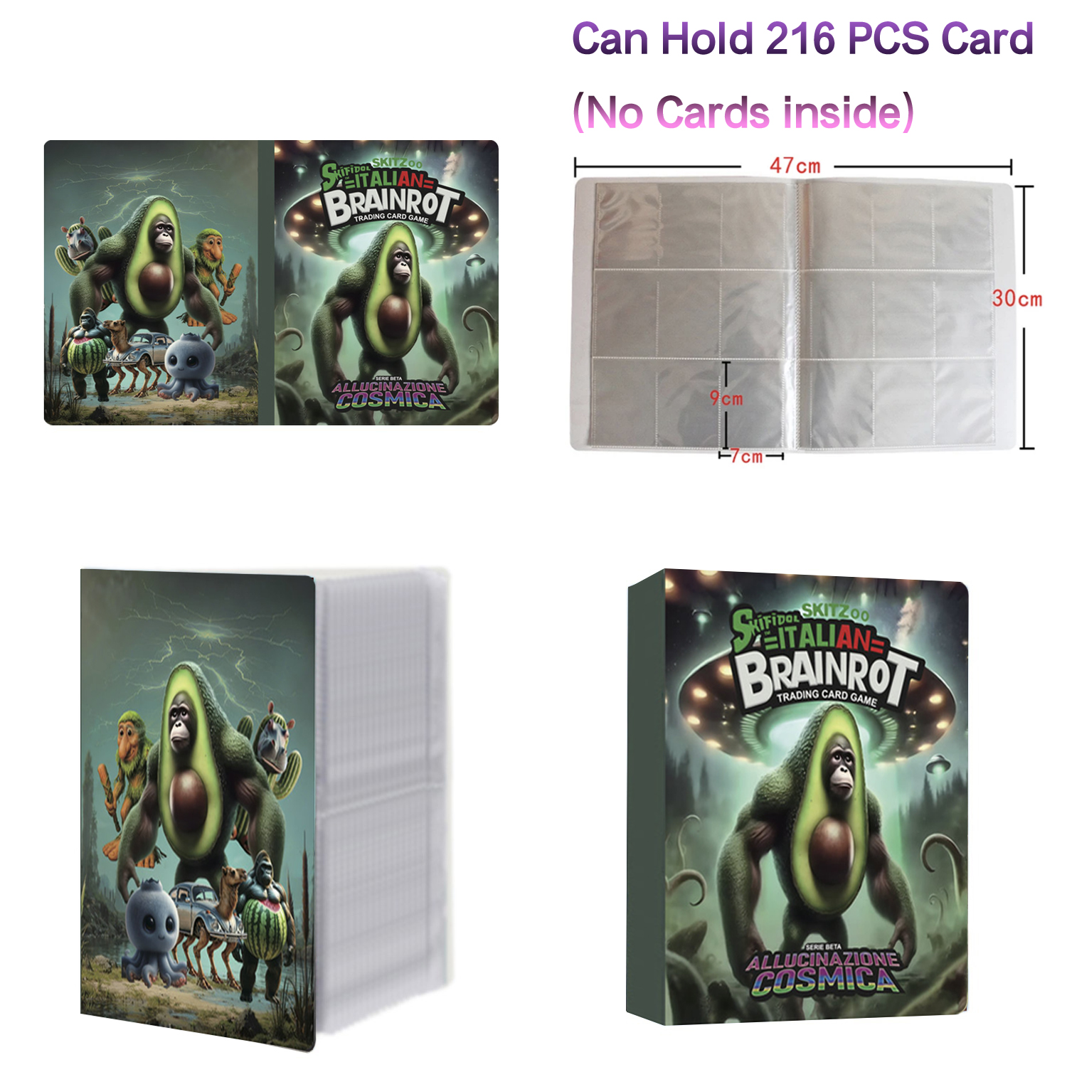 New 216 Pcs Booklet Italian Br - Trading Card Binder incelemesi ve fiyatı