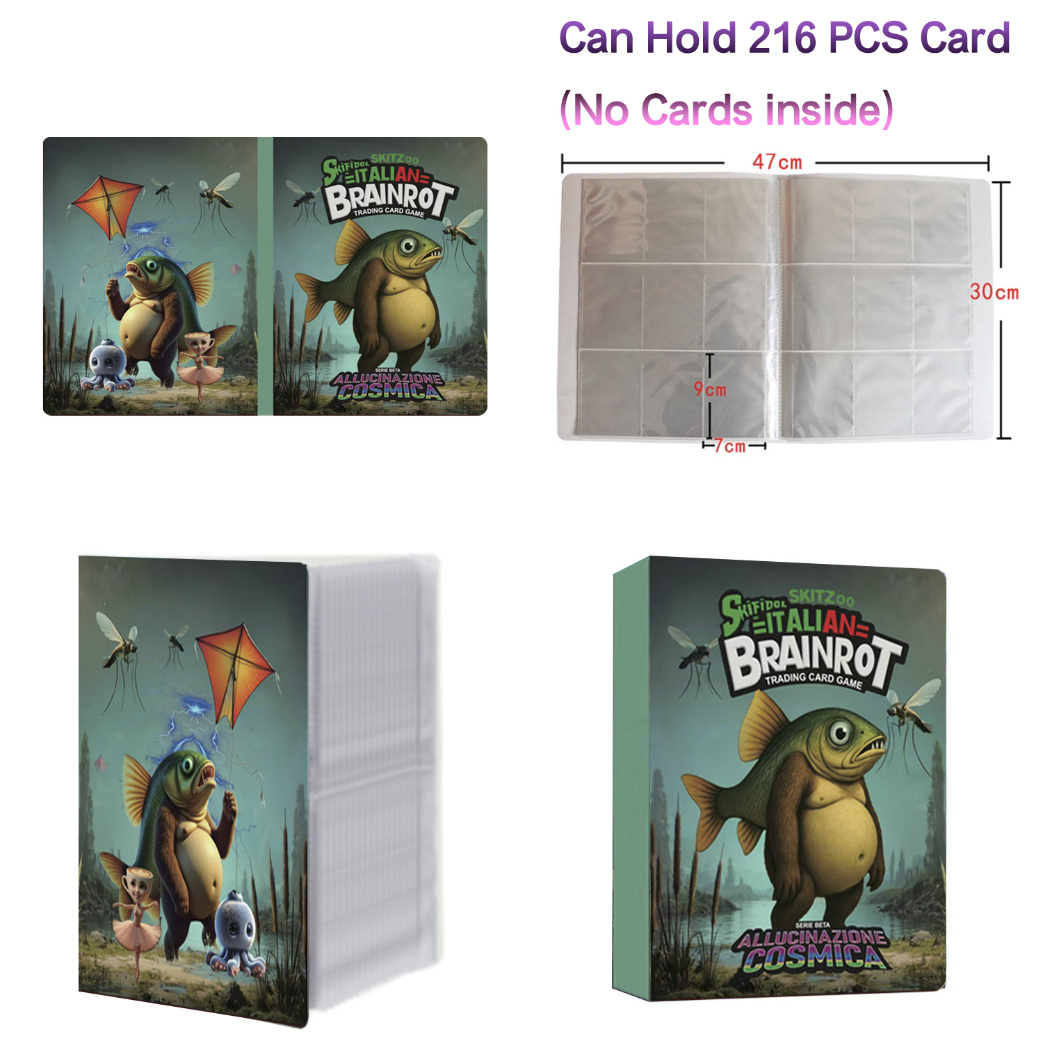 New 216 Pcs Booklet Italian Br - Trading Card Binder incelemesi ve fiyatı