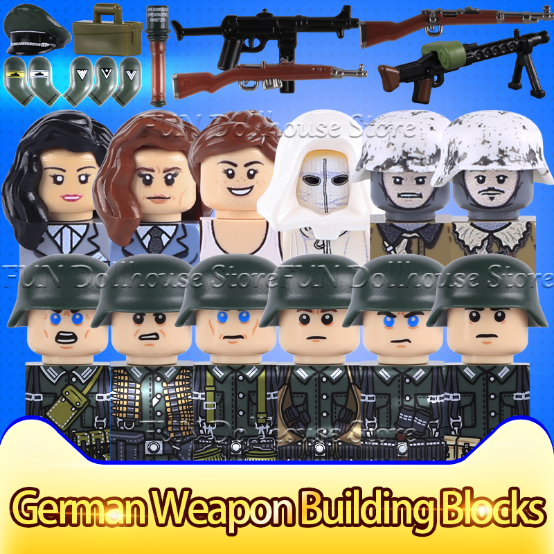Winter Snow German Sniper Sold - Lego Minifigure Holder incelemesi ve fiyatı