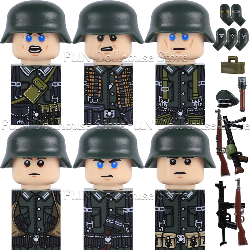 Winter Snow German Sniper Sold - Lego Minifigure Holder incelemesi ve fiyatı