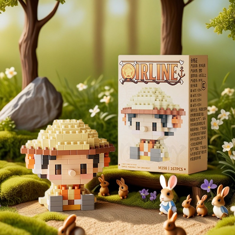New ONE PIECE Sun God Nika Luf - Building Block Mini incelemesi ve fiyatı