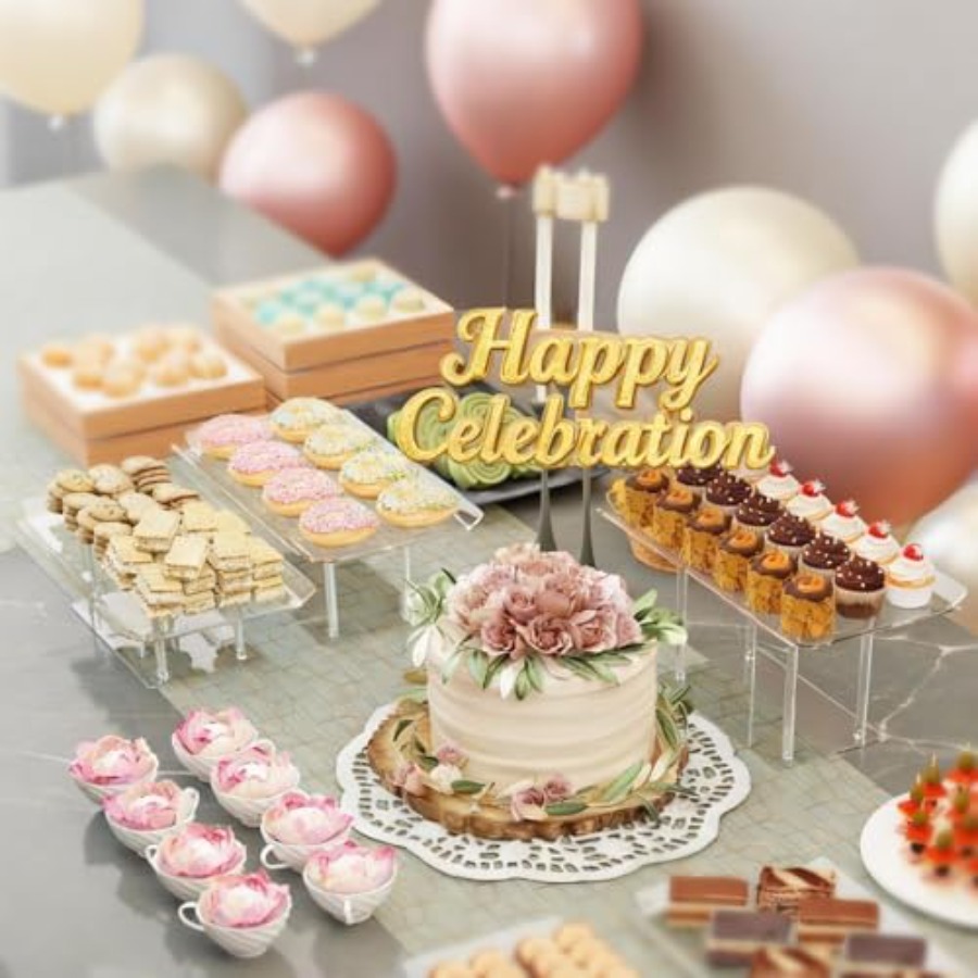 3 Pack Dessert Table Display S - Display Risers Set incelemesi ve fiyatı
