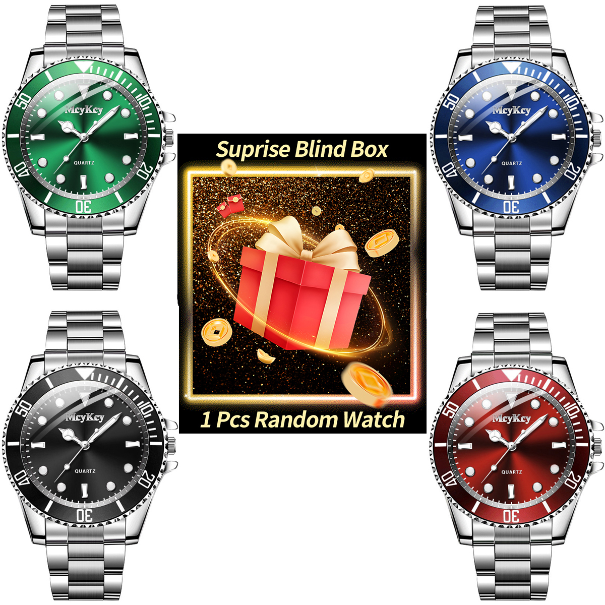1PC Surprise Mystery Watch Bli - Mystery Box Blind Bag incelemesi ve fiyatı