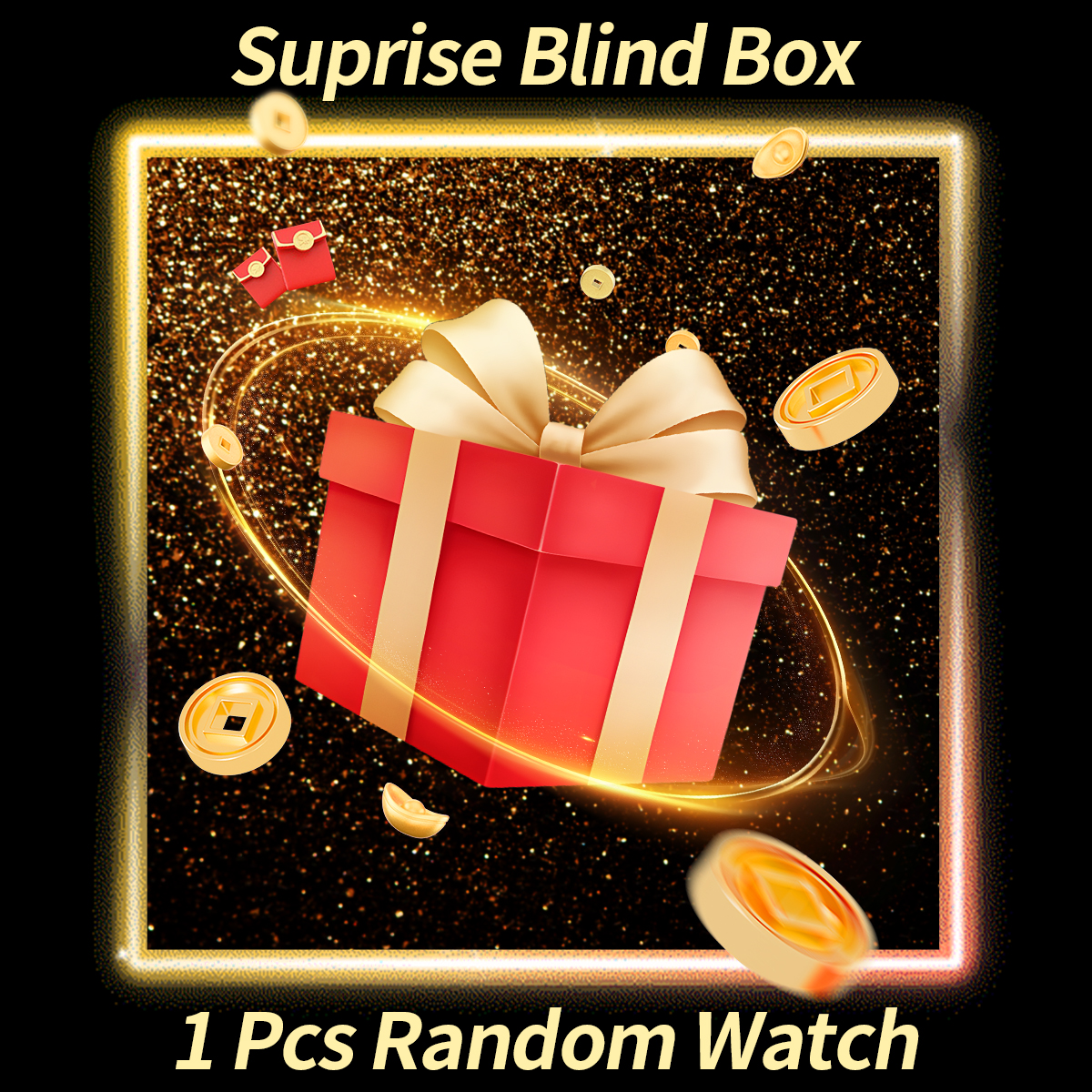 1PC Surprise Mystery Watch Bli - Mystery Box Blind Bag incelemesi ve fiyatı