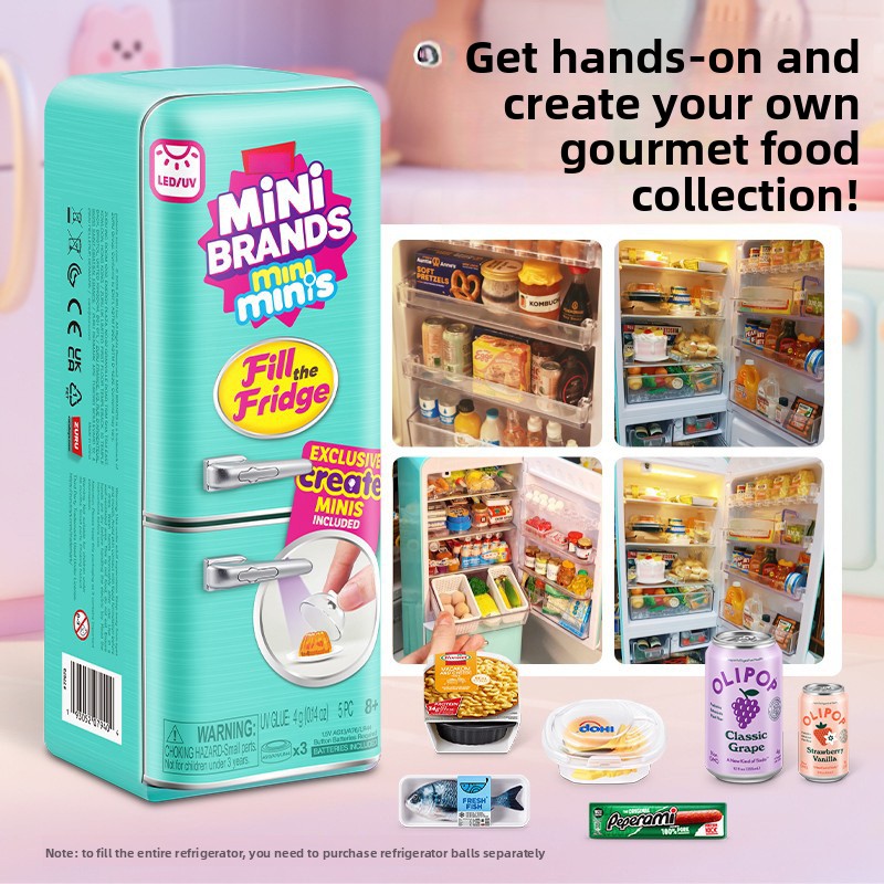 Led Light Up Mini Refrigerator - Vinyl Figure Blank incelemesi ve fiyatı
