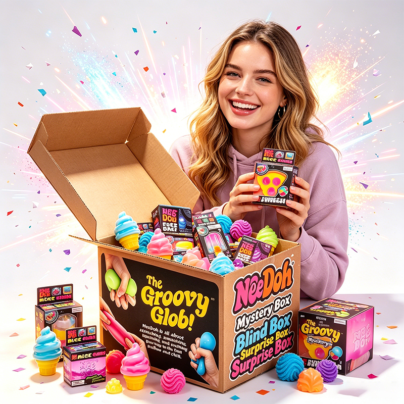 2026 NeeDoh Schylling Squeez T - Mystery Box Blind Bag incelemesi ve fiyatı