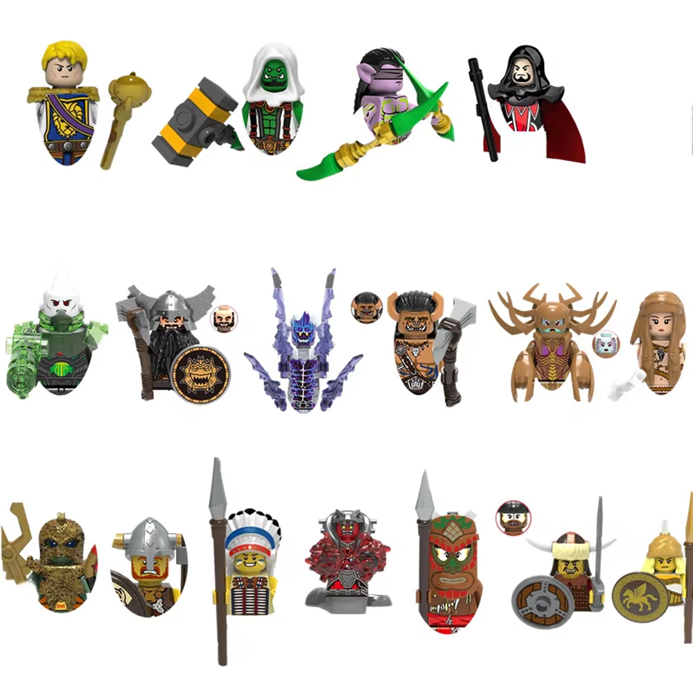 Medieval Magical Action Movie  - Lego Minifigure Holder incelemesi ve fiyatı