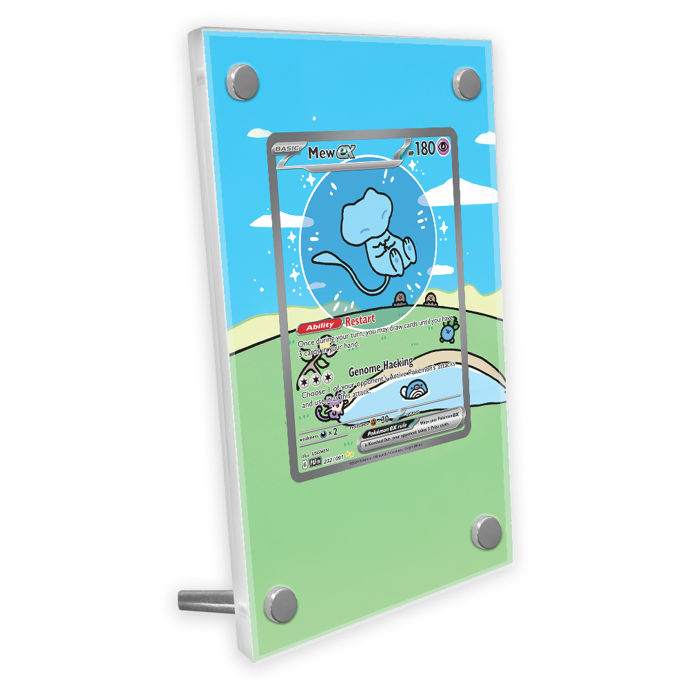 Pokemon Cards Display PTCG Mew - Display Case Acrylic incelemesi ve fiyatı
