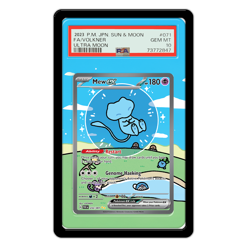 Pokemon Cards Display PTCG Mew - Display Case Acrylic incelemesi ve fiyatı