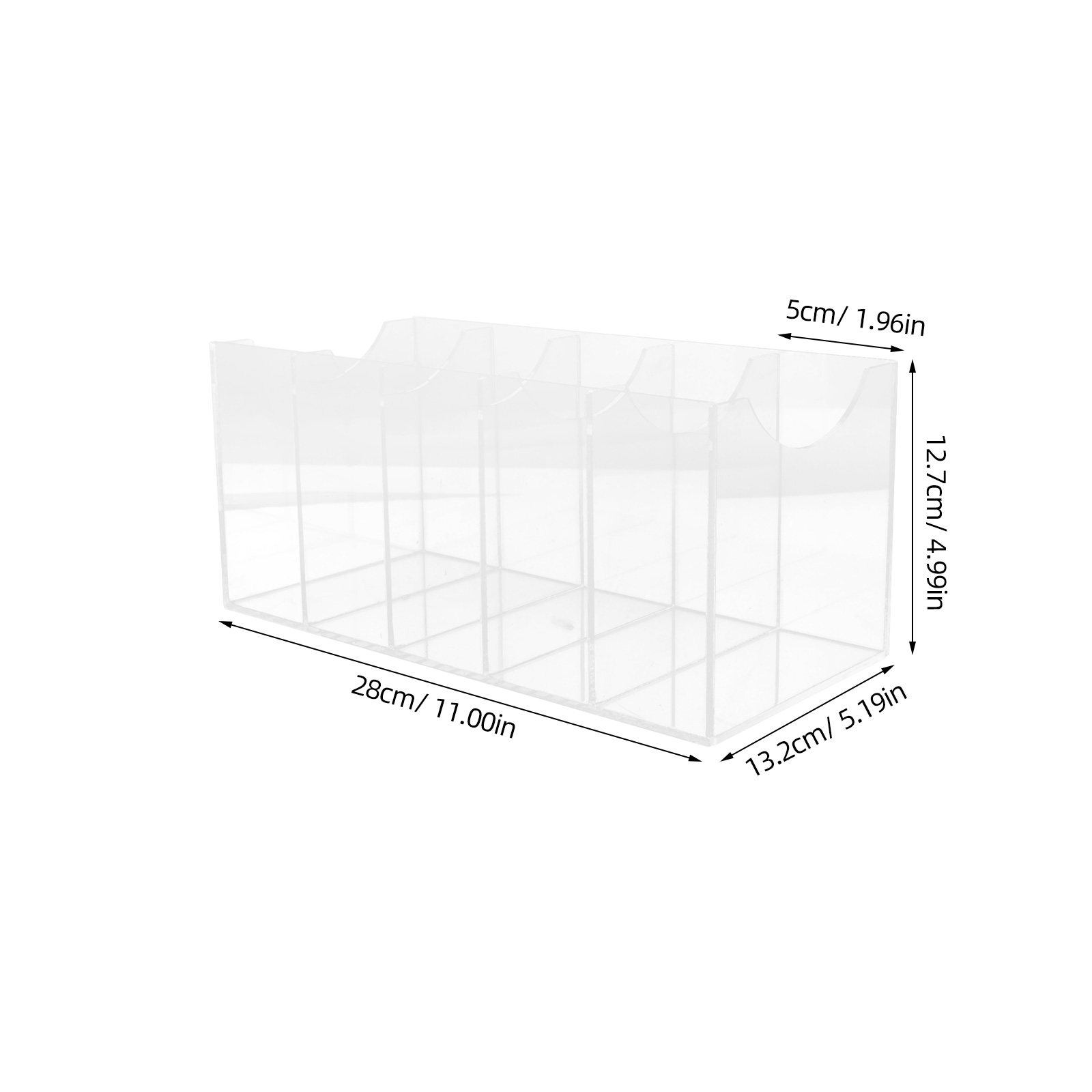 5-Compartment Acrylic Belt Org - Display Case Acrylic incelemesi ve fiyatı