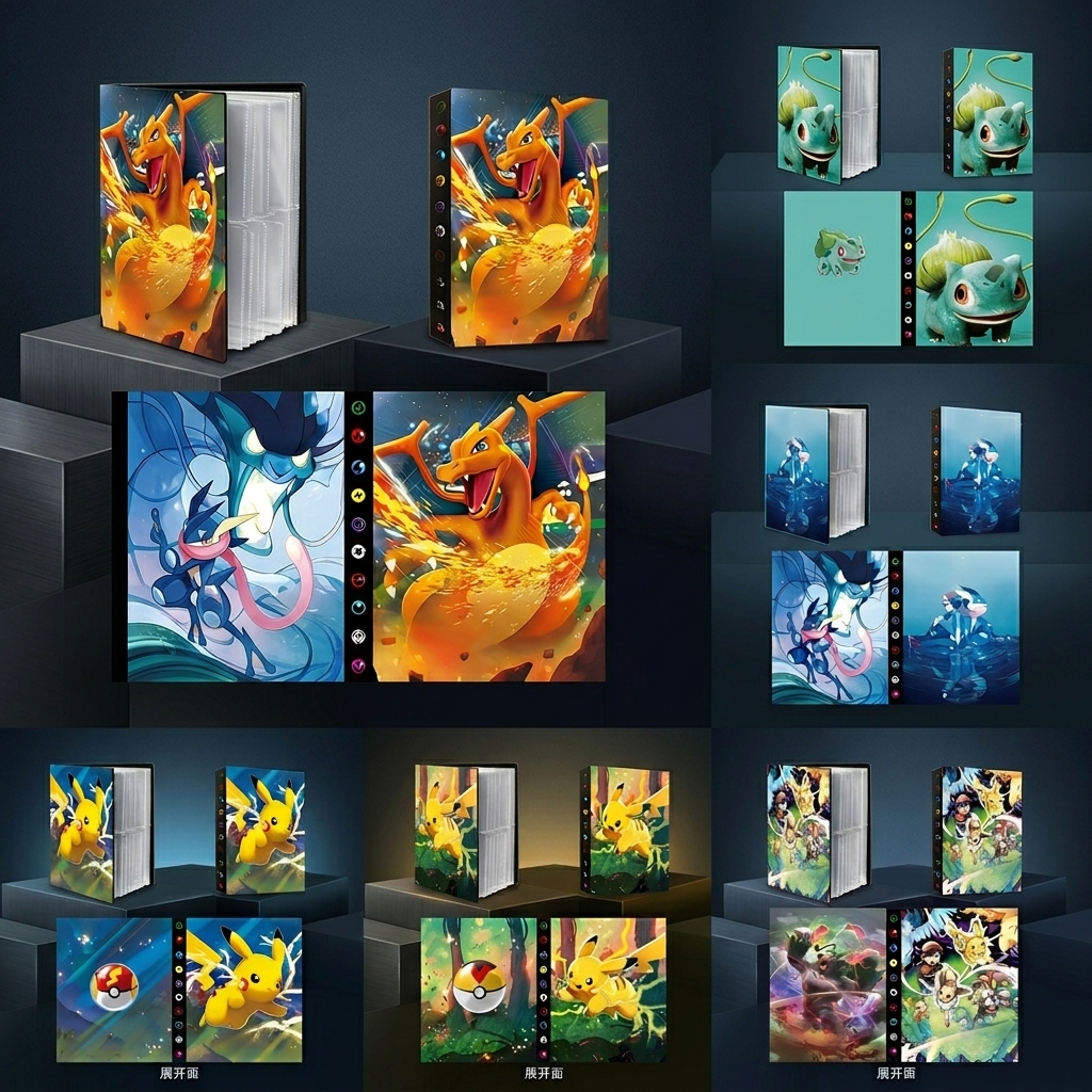 Bandai Pokemon 4 Grid Card Alb - Pokemon Binder Card incelemesi ve fiyatı