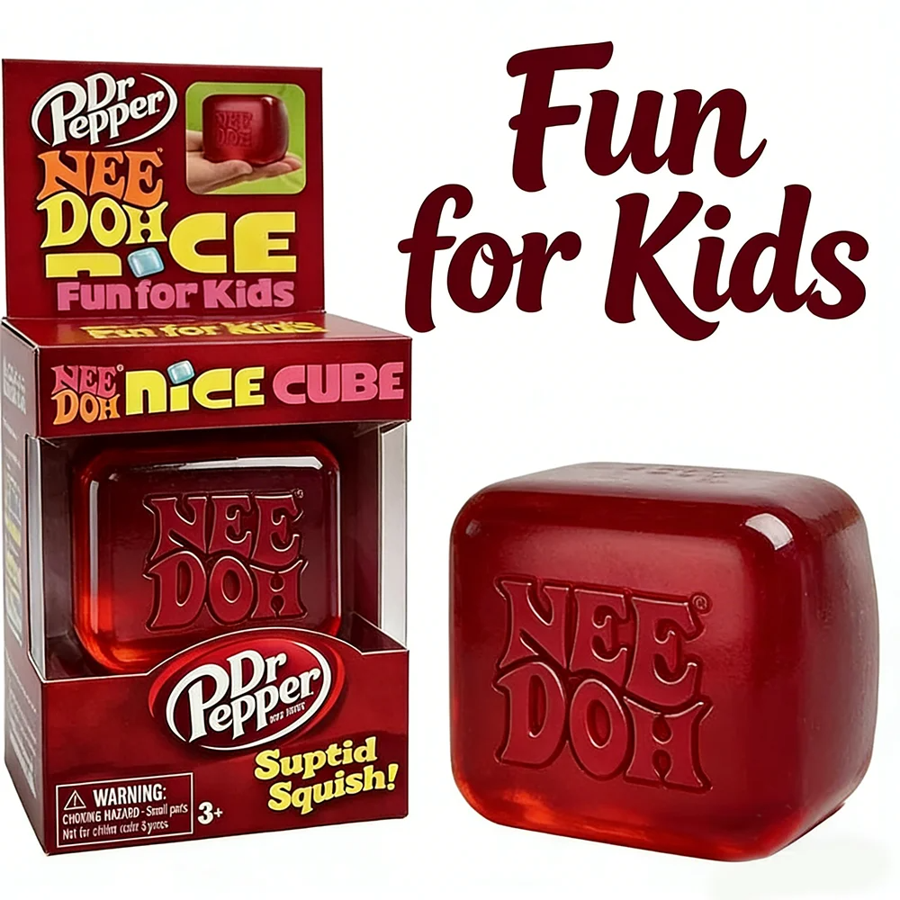 Dr Pepper & Schylling Nee Doh  - Fidget Cube Original incelemesi ve fiyatı