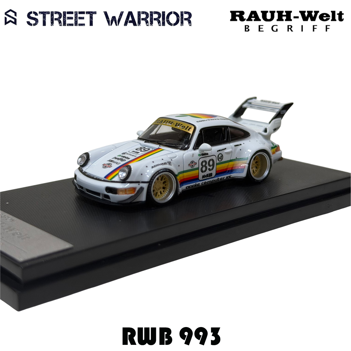 SW In Stock 1:64 RWB 993 Black - Die Cast Car 1 64 incelemesi ve fiyatı